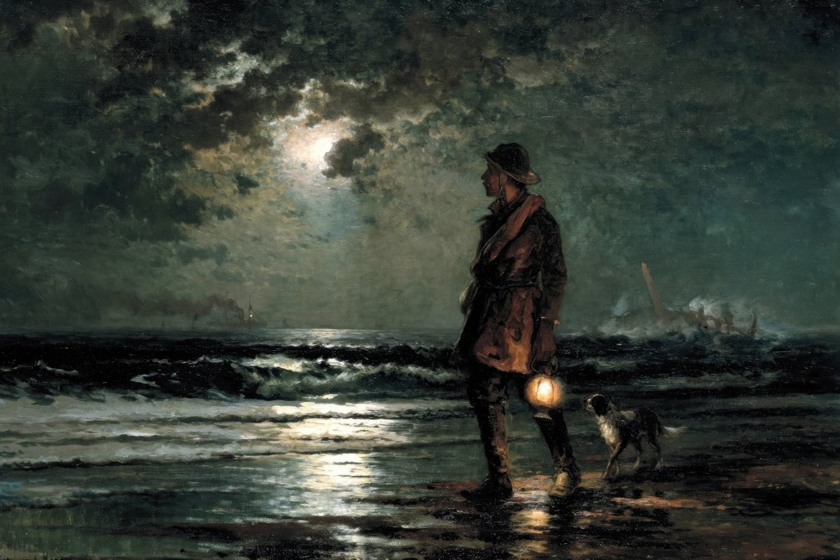 Life Saving Patrol | Edward Moran | Ave Legato Art Prints