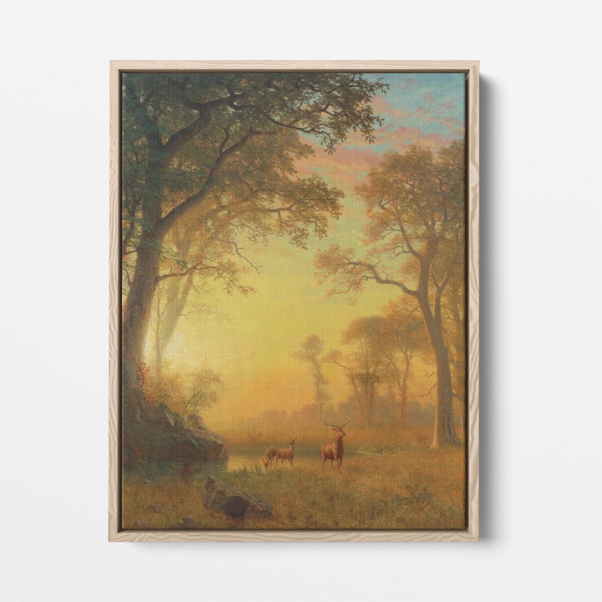 Light in the Forest | Albert Bierstadt | Ave Legato Art Prints