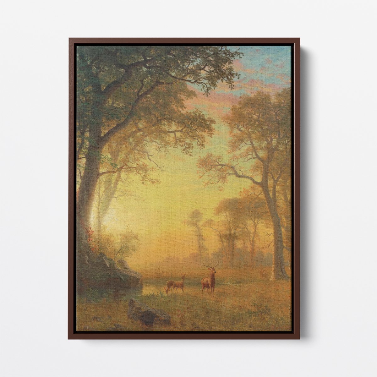 Light in the Forest | Albert Bierstadt | Ave Legato Art Prints