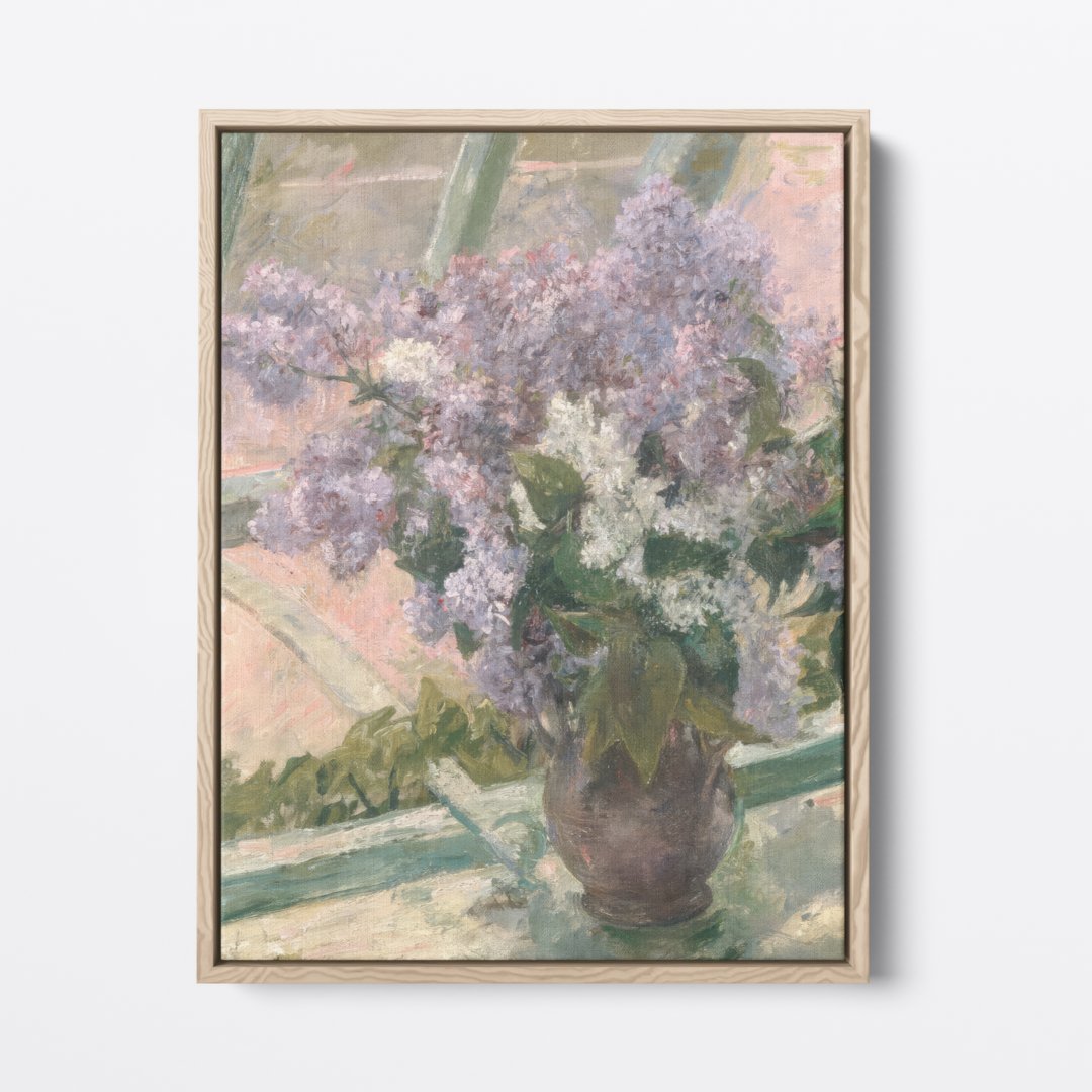 Lilacs in a Window | Mary Cassatt | Ave Legato Art Prints