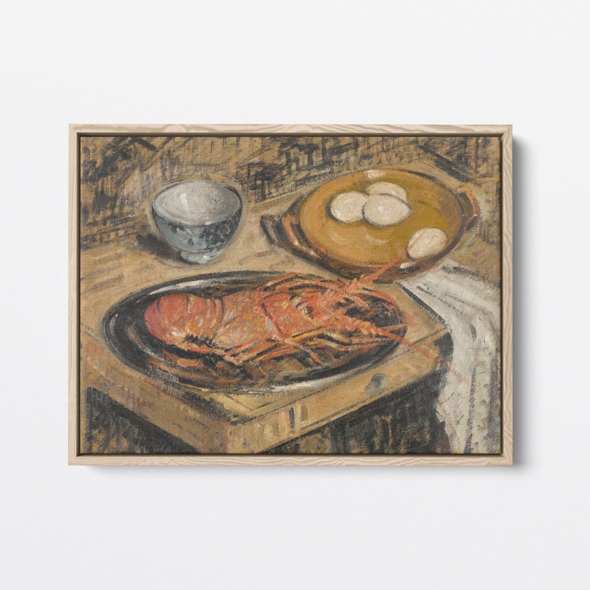 Lobster from Portugal | Gustave Loiseau | Ave Legato Art Prints