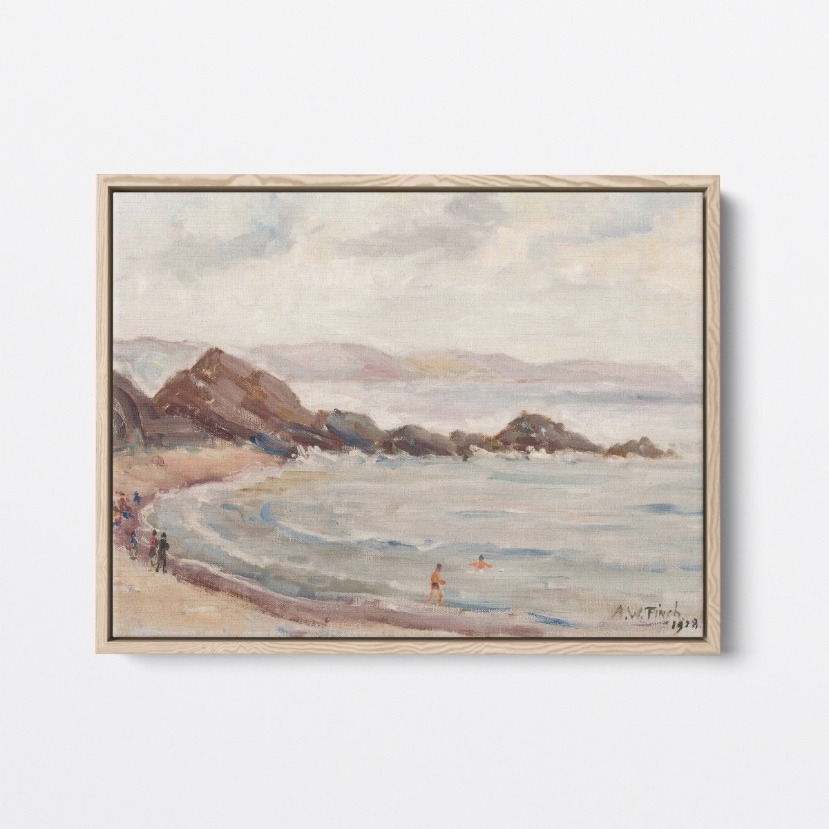 Looe Beach | Alfred Finch | Ave Legato Art Prints