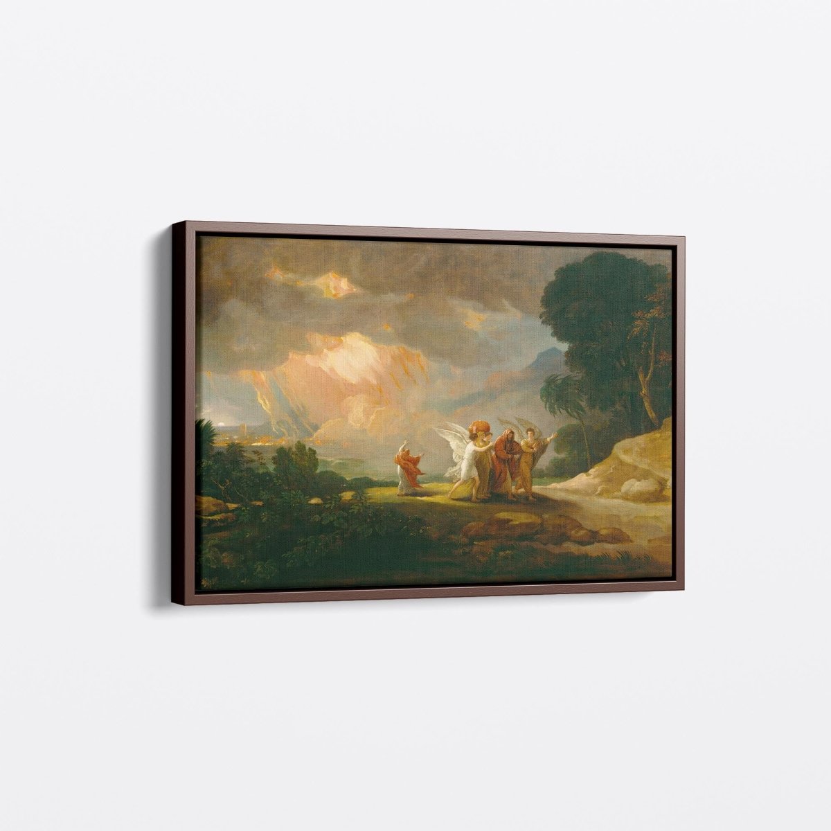 Lot Fleeing from Sodom | Benjamin West | Ave Legato Art Prints