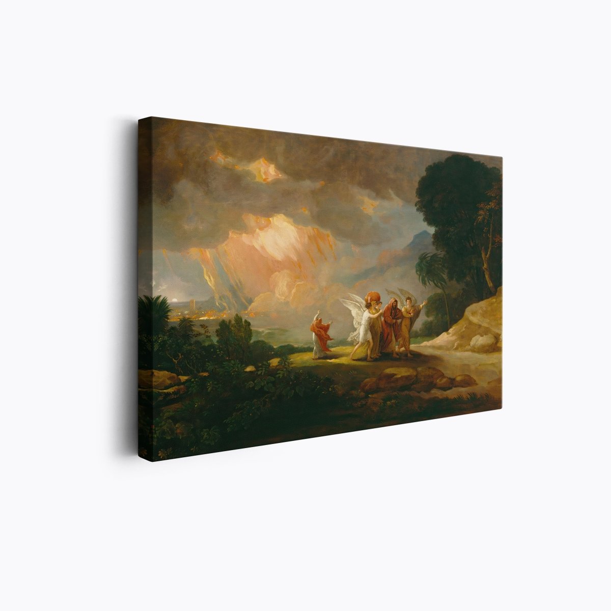 Lot Fleeing from Sodom | Benjamin West | Ave Legato Art Prints