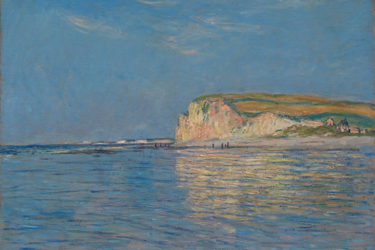 Low Tide at Pourville | Claude Monet | Ave Legato Art Prints