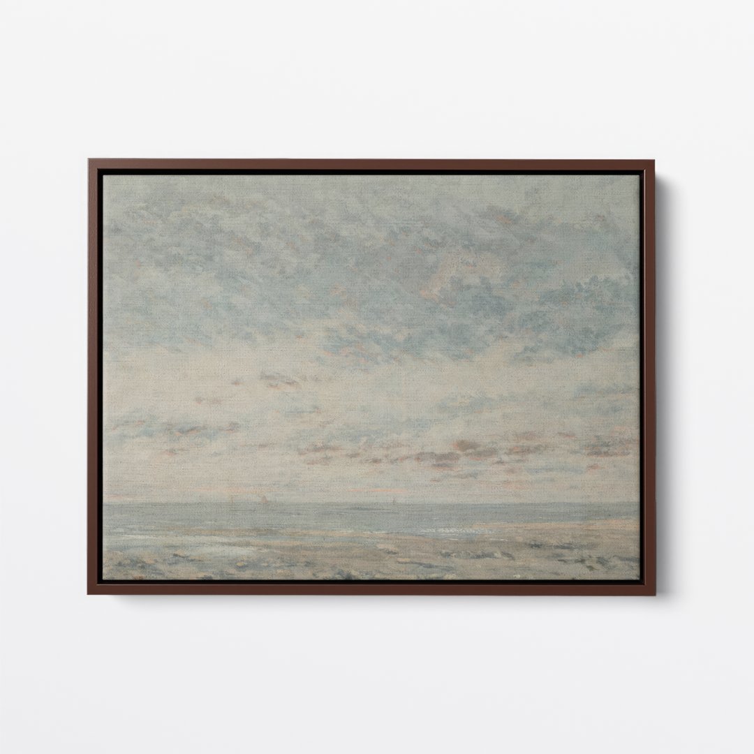 Low Tide | Gustave Courbet | Ave Legato | Canvas Art Prints | Vintage Artwork