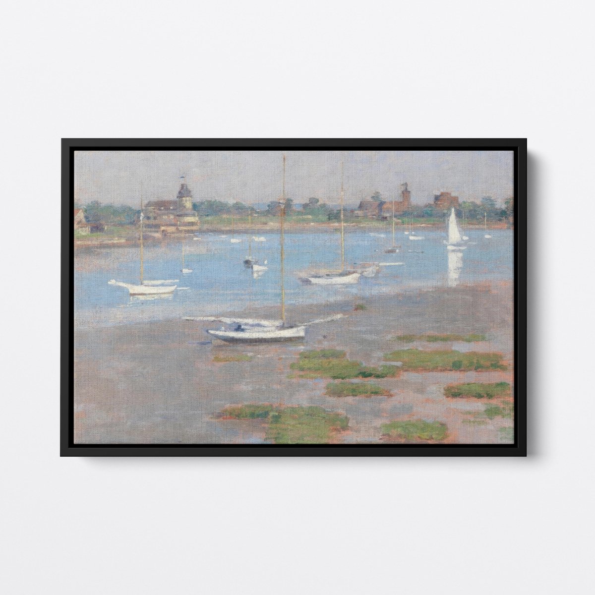 Low Tide, Riverside Yacht Club | Theodore Robinson | Ave Legato Art Prints