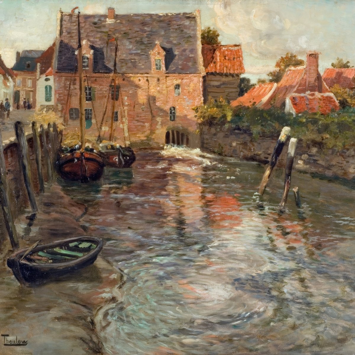 Low Water | Frits Thaulow | Ave Legato Art Prints