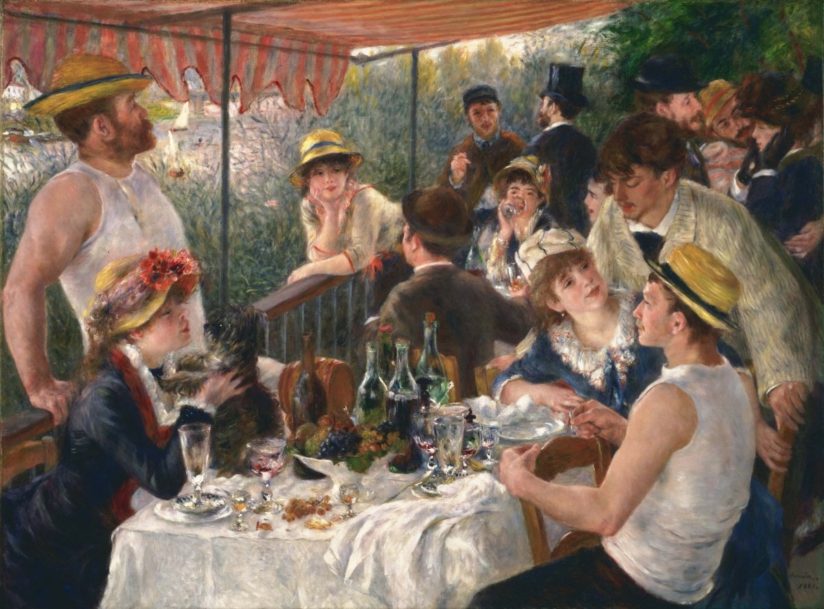 Luncheon of the Boating Party | Pierre - Auguste Renoir | Ave Legato Art Prints