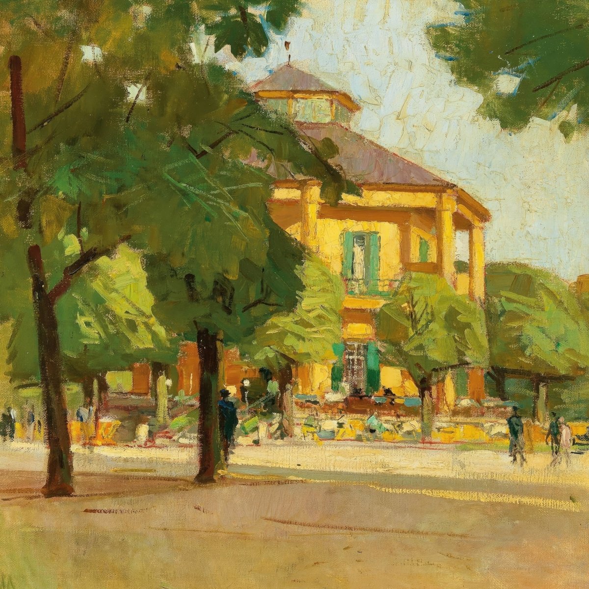 Lusthaus, Prater, Vienna | Carl Moll | Ave Legato Art Prints