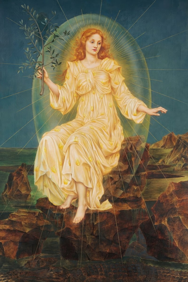 Lux in Tenebris | Evelyn De Morgan | Ave Legato Art Prints