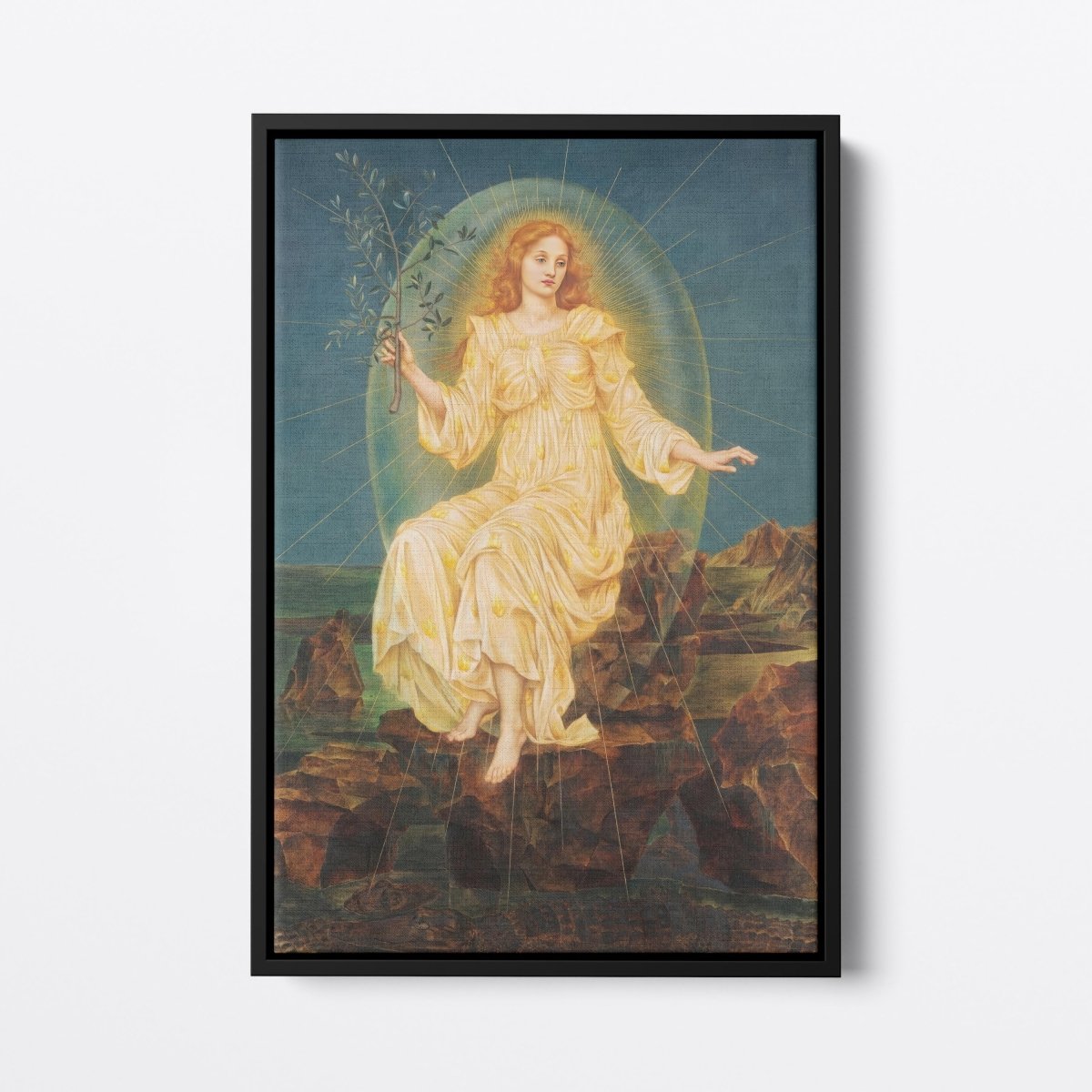 Lux in Tenebris | Evelyn De Morgan | Ave Legato Art Prints