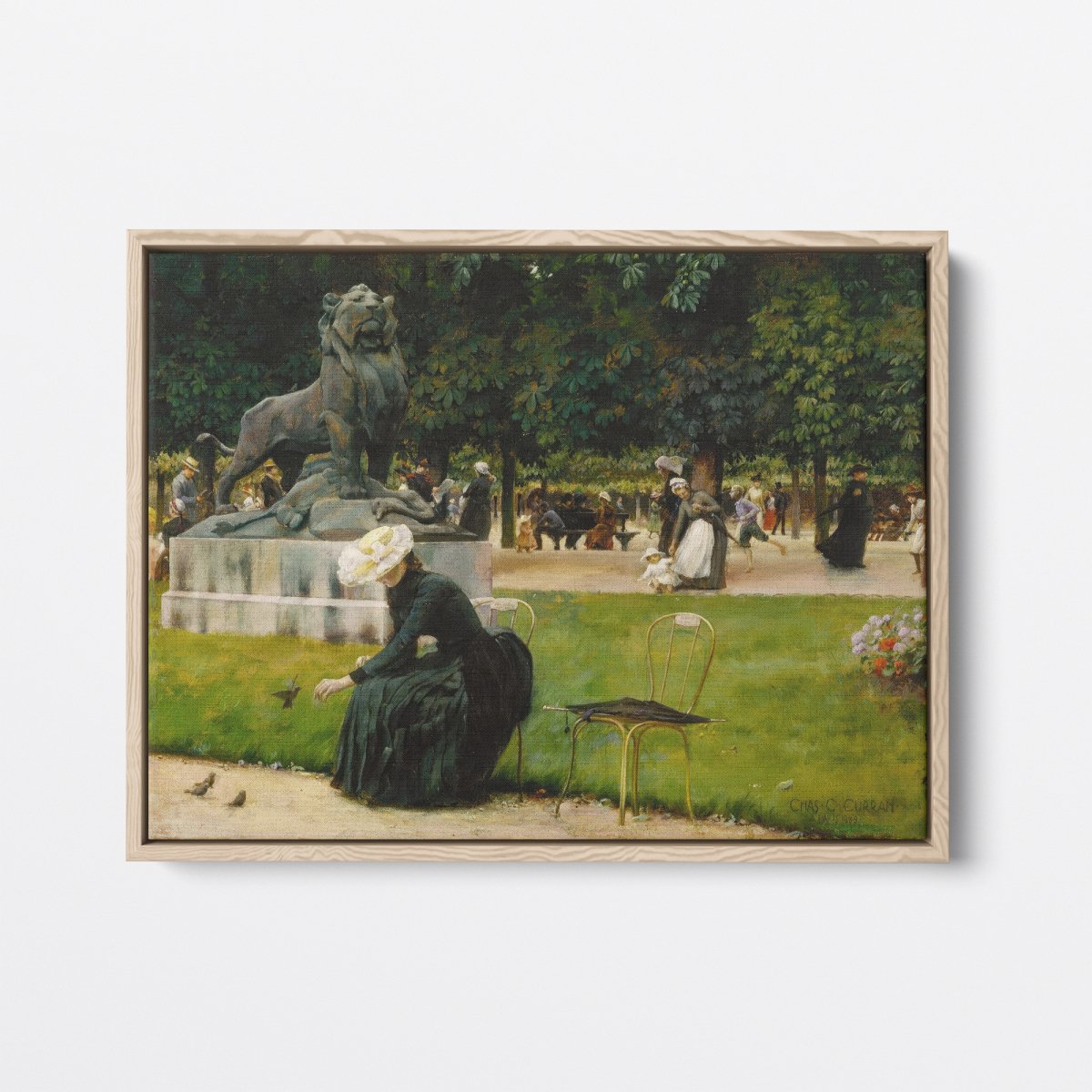 Luxembourg Garden | Charles Curran | Ave Legato Art Prints