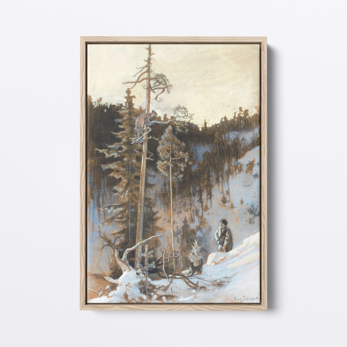 Lynx Hunt | Eero Järnefelt | Ave Legato Art Prints