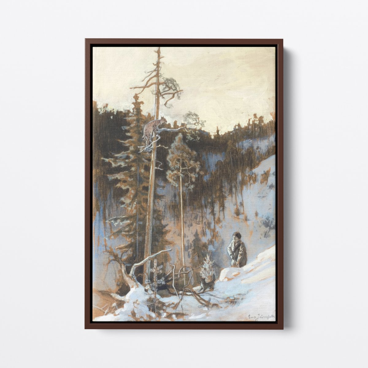 Lynx Hunt | Eero Järnefelt | Ave Legato Art Prints