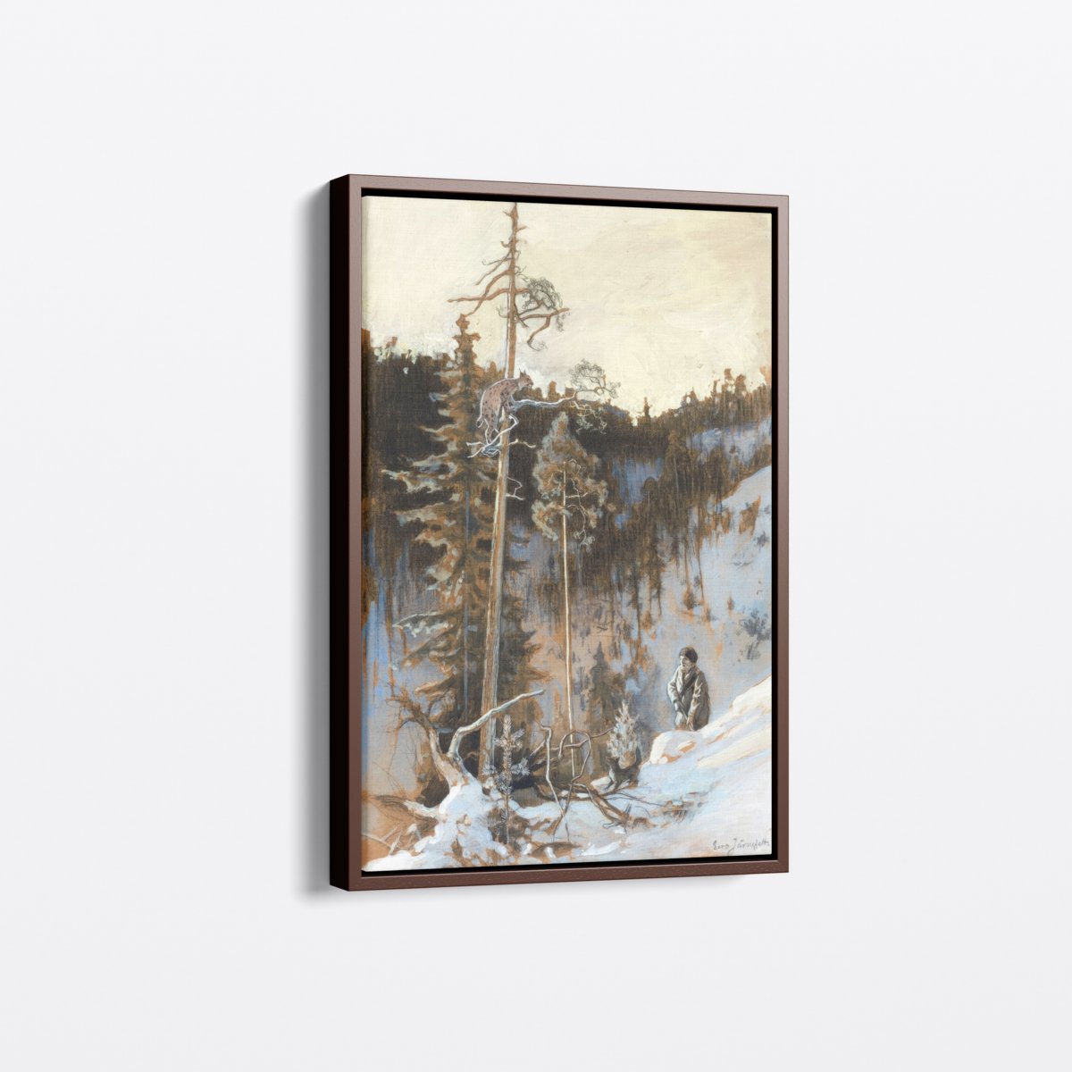 Lynx Hunt | Eero Järnefelt | Ave Legato Art Prints