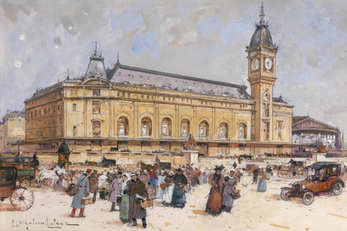 Lyon Station | Eugene Galien - Laloue | Ave Legato Art Prints