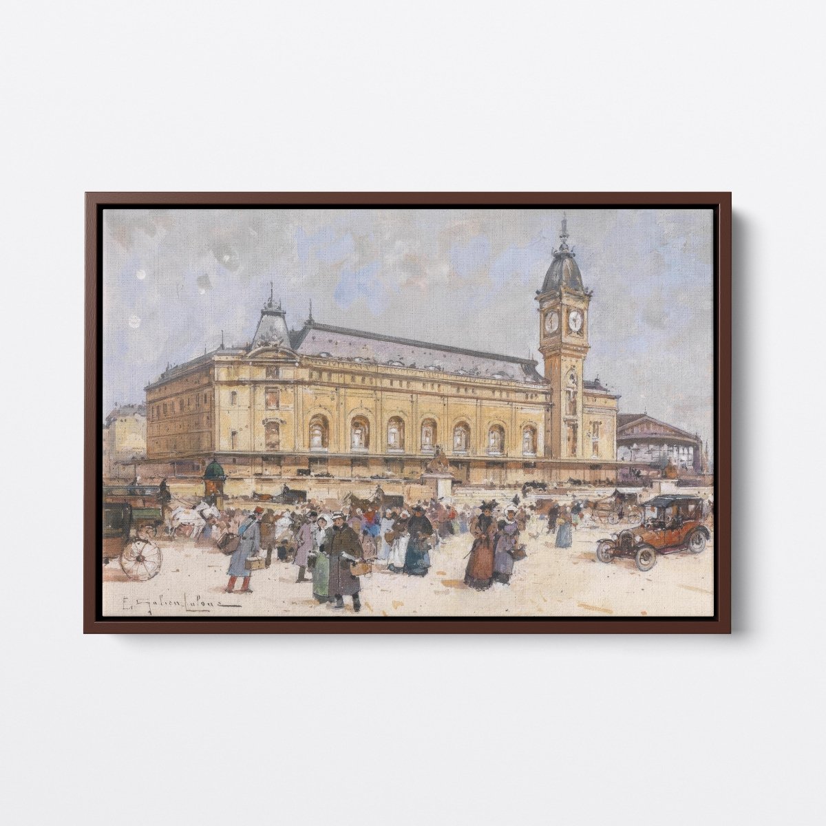 Lyon Station | Eugene Galien - Laloue | Ave Legato Art Prints