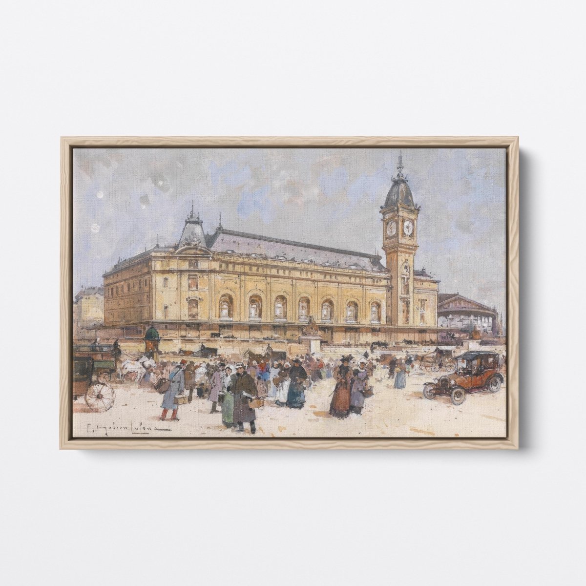 Lyon Station | Eugene Galien - Laloue | Ave Legato Art Prints