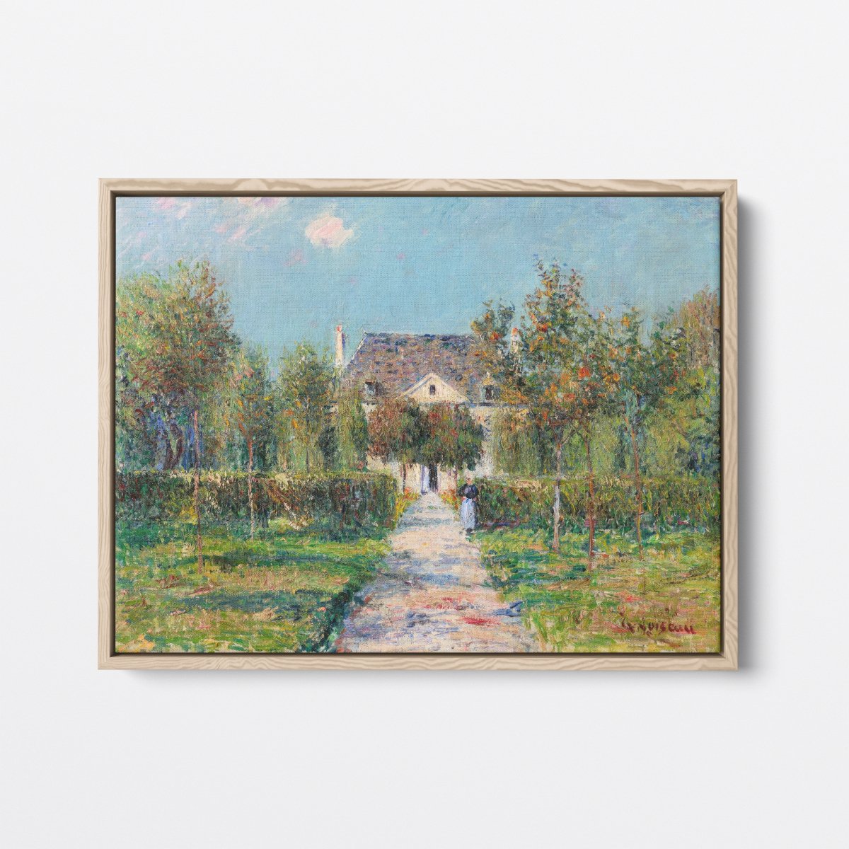 Mademoiselle Ernestine's Hotel | Gustave Loiseau | Ave Legato Art Prints