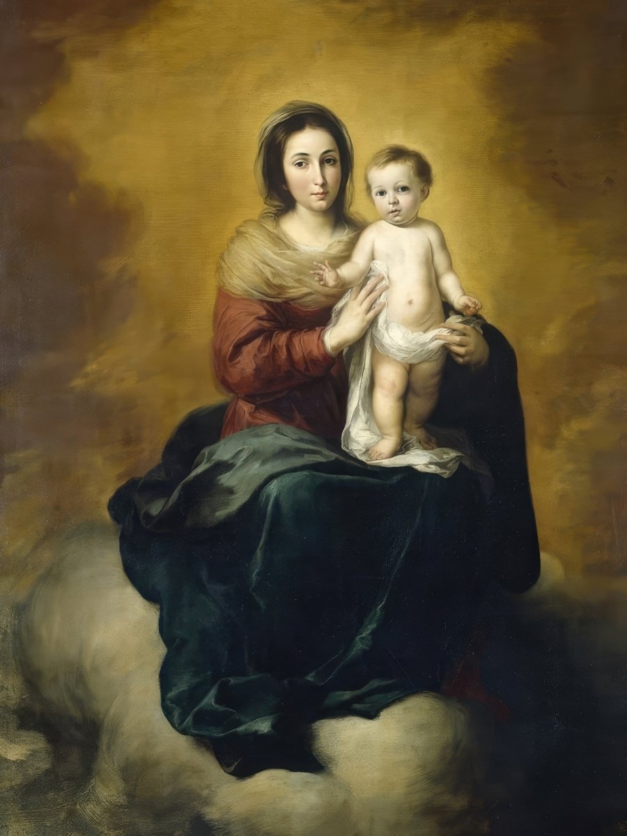 Madonna and Child | Bartolomé Murillo | Ave Legato Art Prints