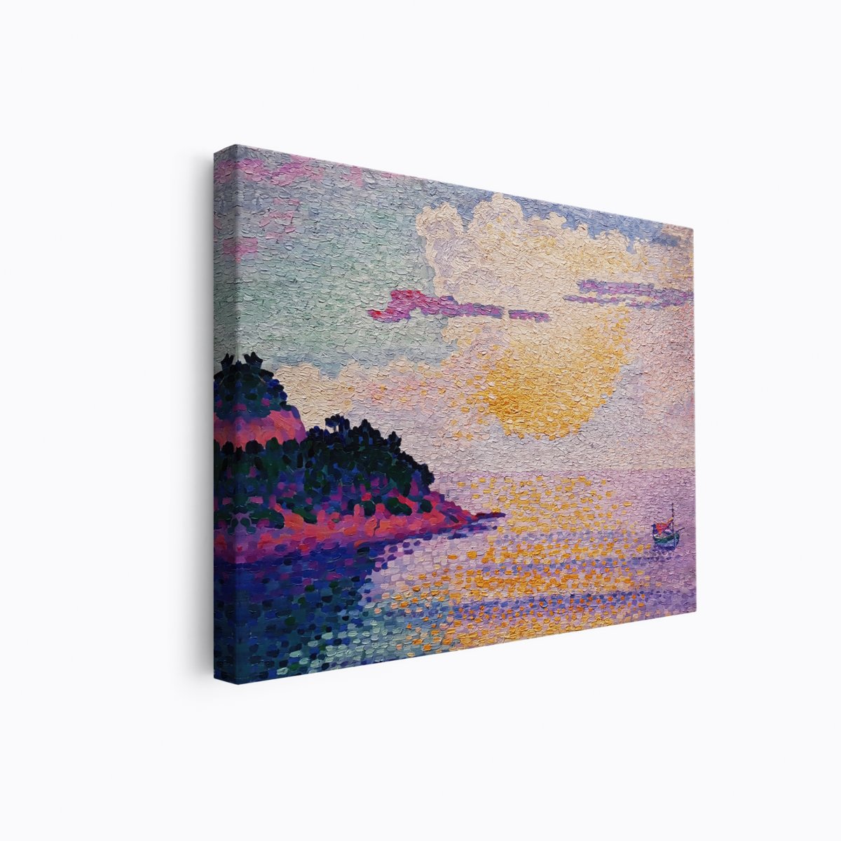 Magenta Sunset | Henri - Edmond Cross | Ave Legato Art Prints