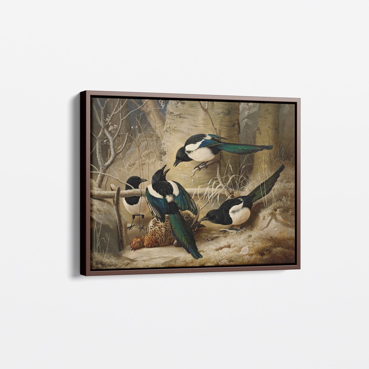 Magpies | Ferdinand von Wright | Ave Legato Art Prints