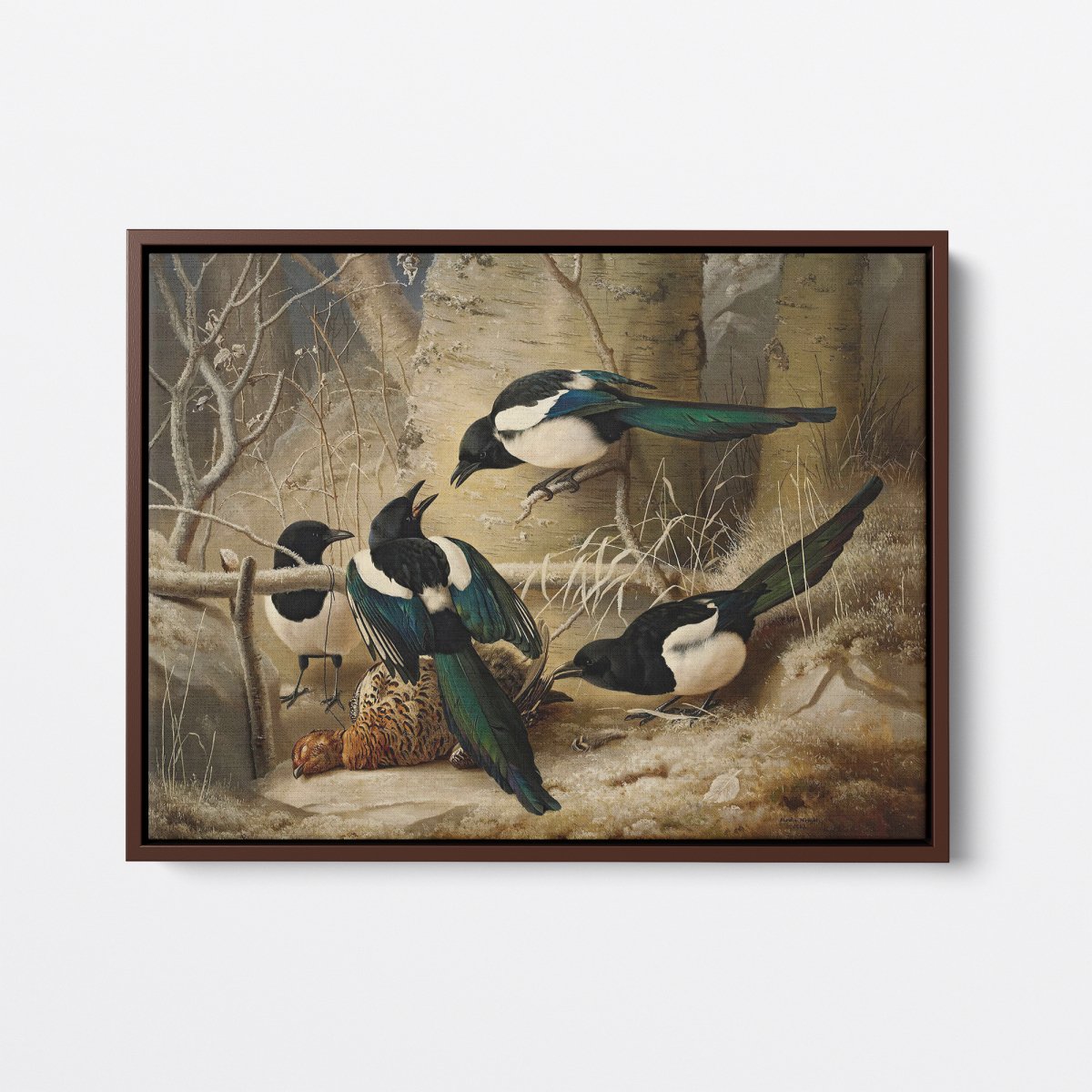 Magpies | Ferdinand von Wright | Ave Legato Art Prints