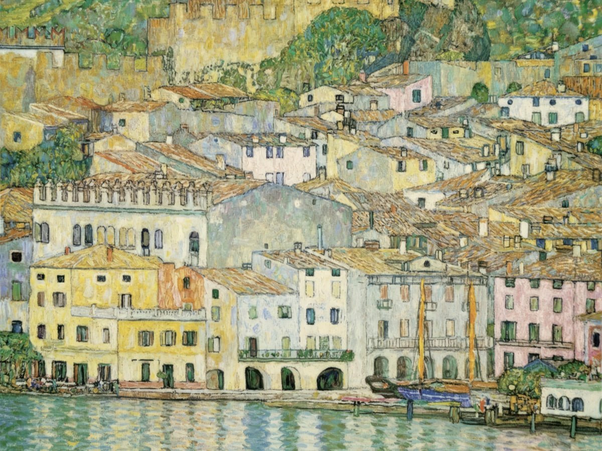 Malcesine on Lake Garda | Gustav Klimt | Ave Legato Art Prints