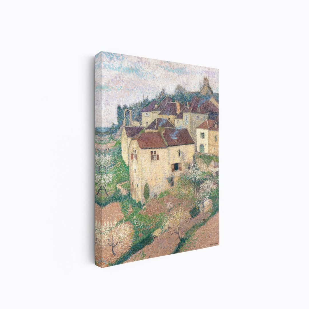 Saint Cirq-Lapopie | Henri Martin | Ave Legato | Canvas Art Prints | Vintage Artwork