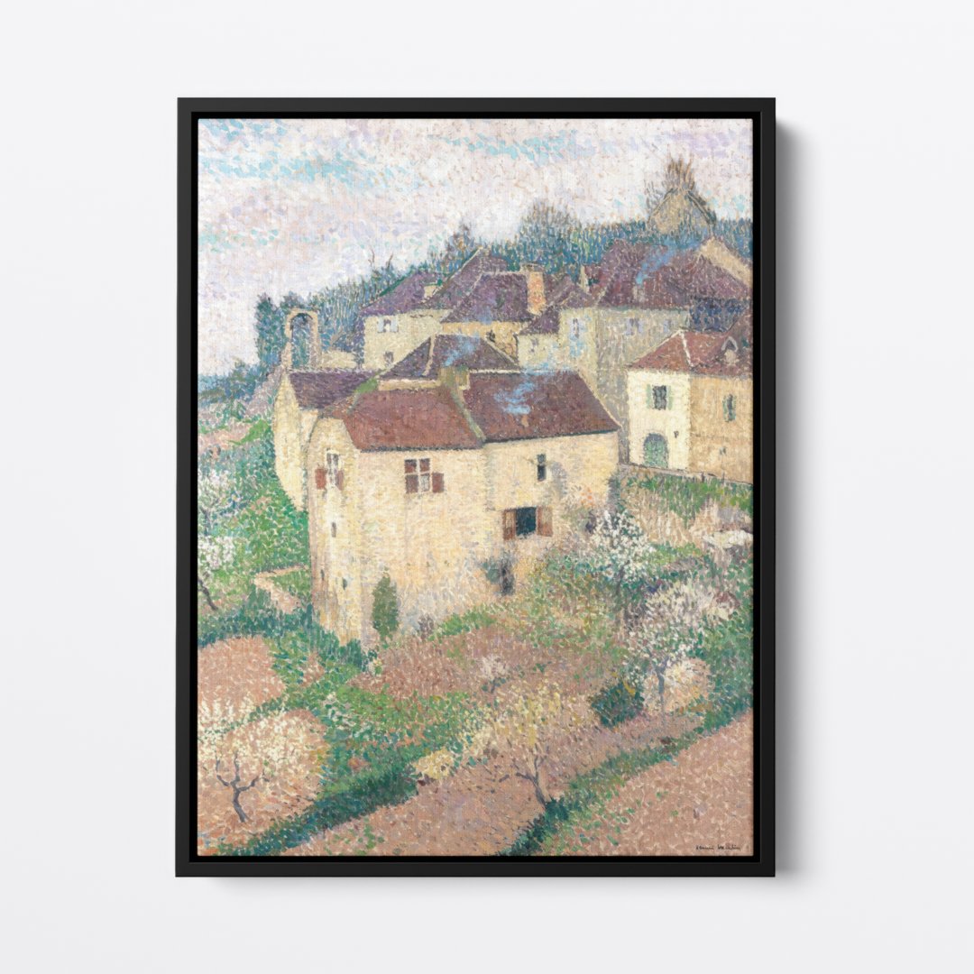 Saint Cirq-Lapopie | Henri Martin | Ave Legato | Canvas Art Prints | Vintage Artwork