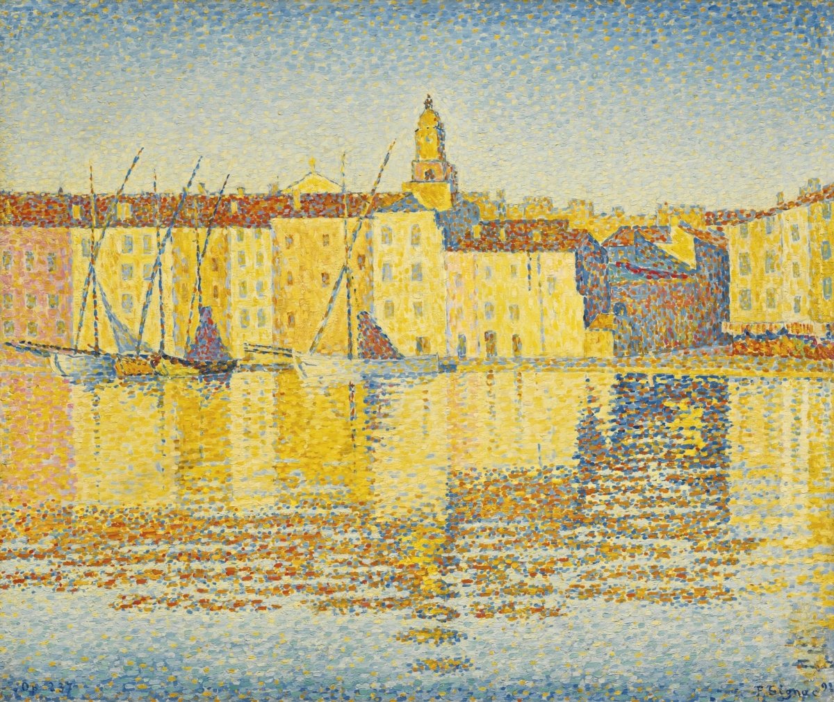 Mansions on the Sea | Paul Signac | Ave Legato Art Prints