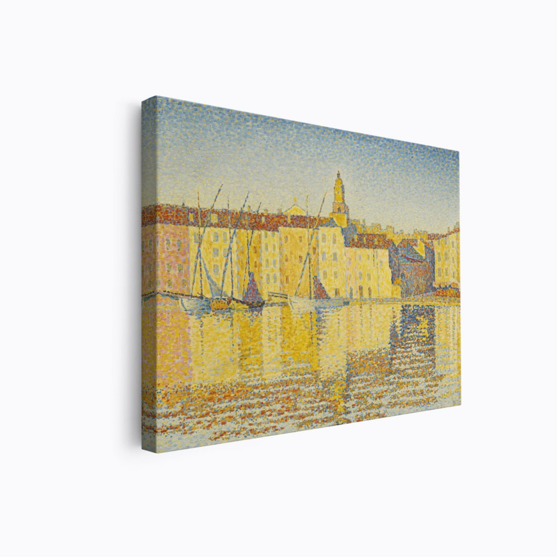 Mansions on the Sea | Paul Signac | Ave Legato | Canvas Art Prints | Vintage Artwork