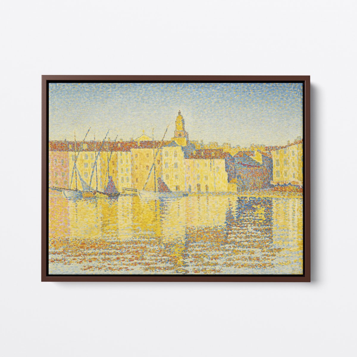 Mansions on the Sea | Paul Signac | Ave Legato | Canvas Art Prints | Vintage Artwork