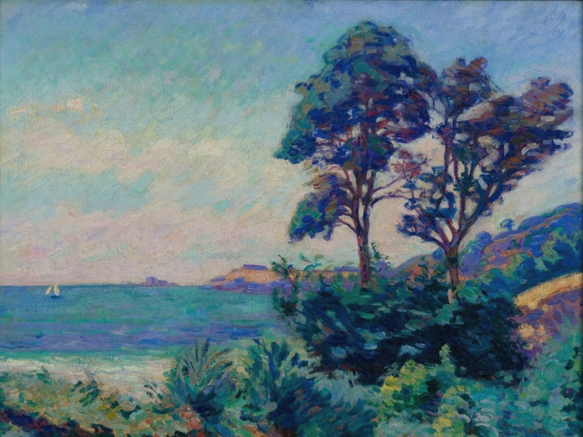 Marine à Saint - Palais | Armand Guillaumin | Ave Legato Art Prints