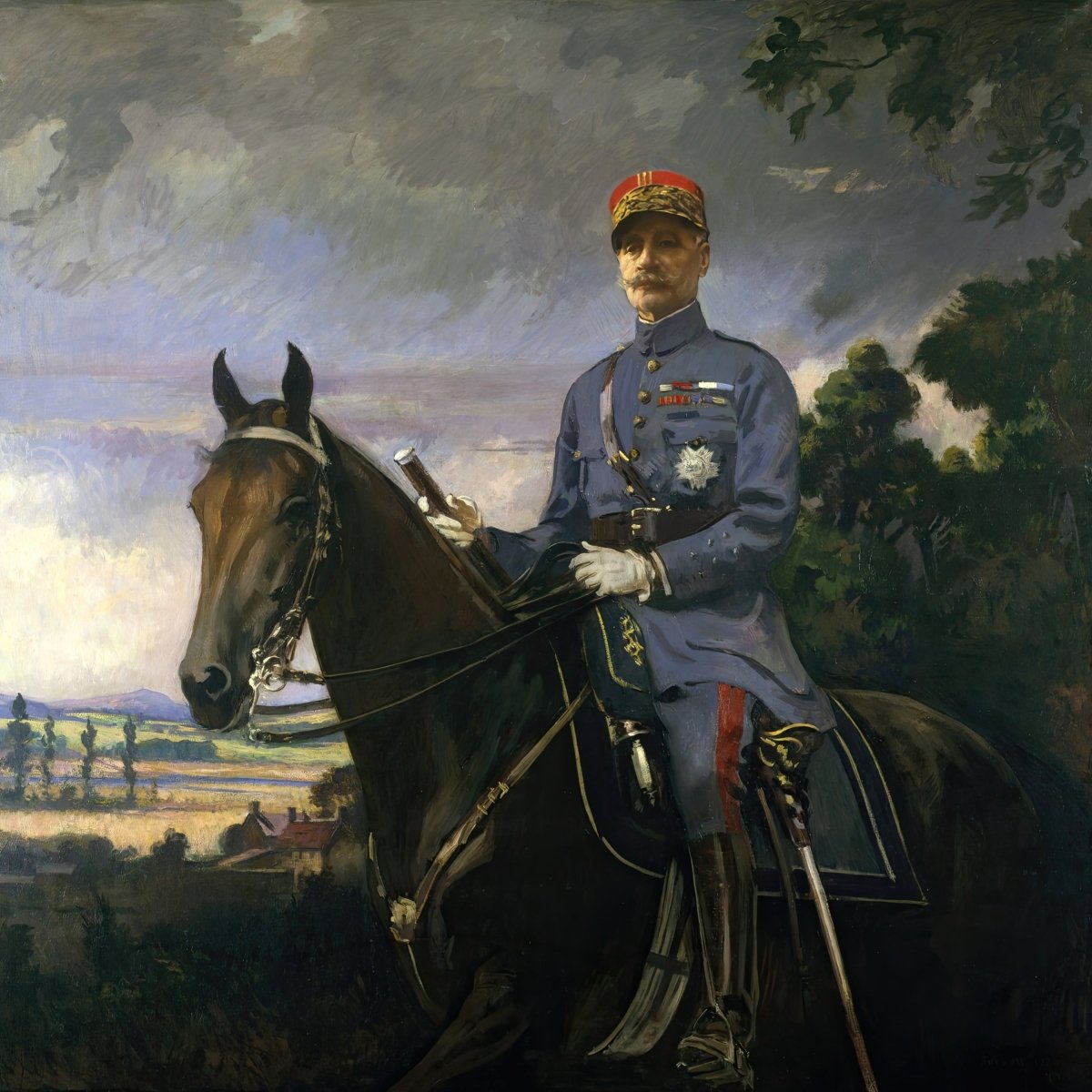 Marshal Ferdinand Foch | Edmund Charles Tarbell | Ave Legato Art Prints