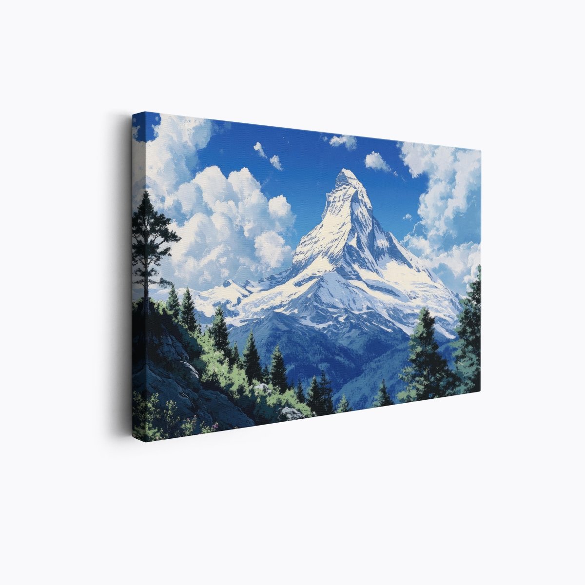 Matterhorn in Summer | Ave Legato | Ave Legato Art Prints