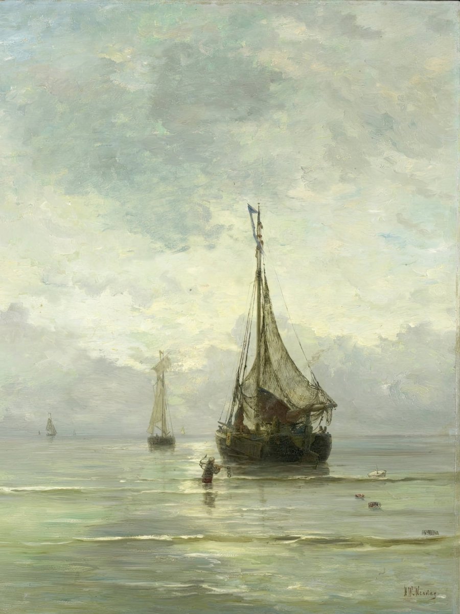 Mesdag's Calm Sea | Hendrik Mesdag | Ave Legato Art Prints