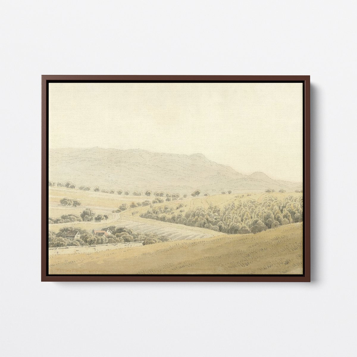 Middle Mountain Landscape | Caspar Friedrich | Ave Legato Art Prints