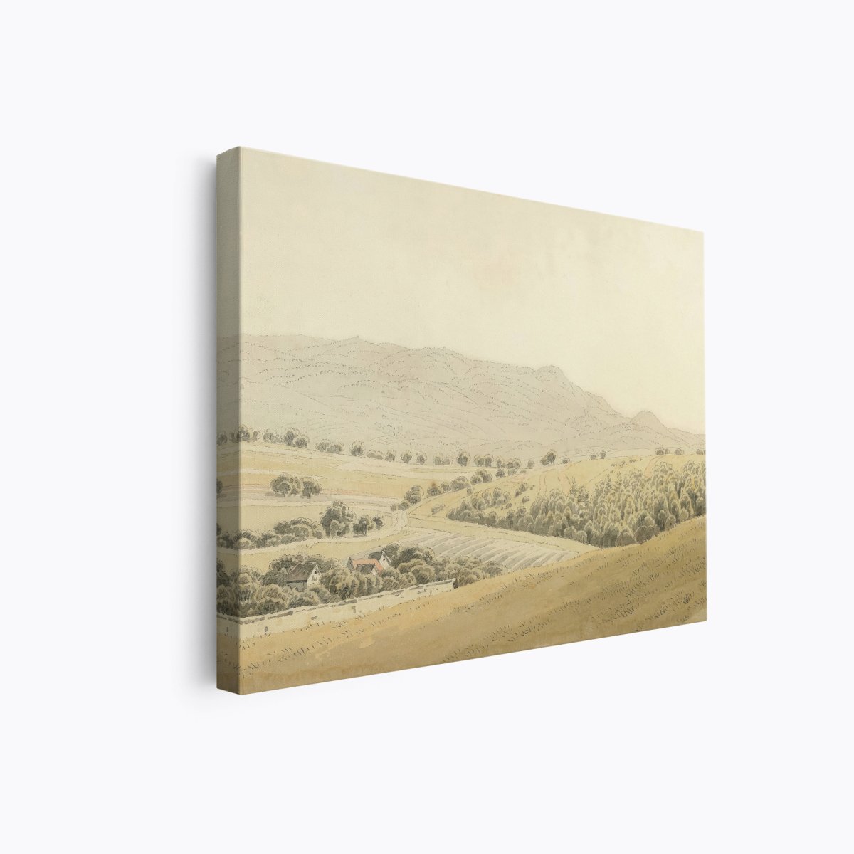 Middle Mountain Landscape | Caspar Friedrich | Ave Legato Art Prints