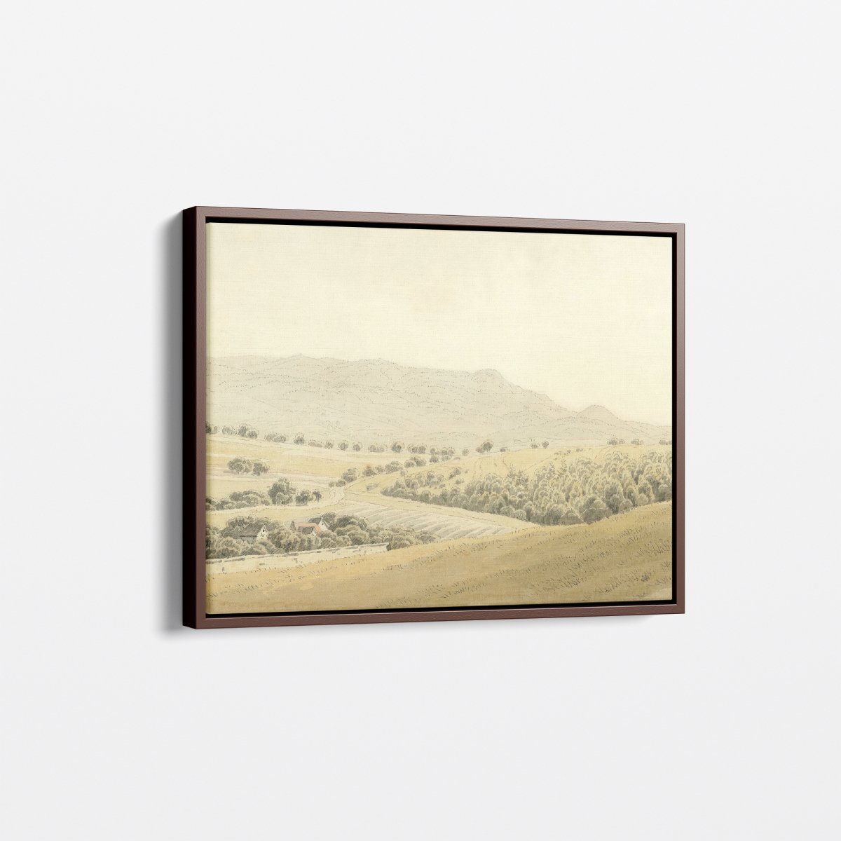 Middle Mountain Landscape | Caspar Friedrich | Ave Legato Art Prints