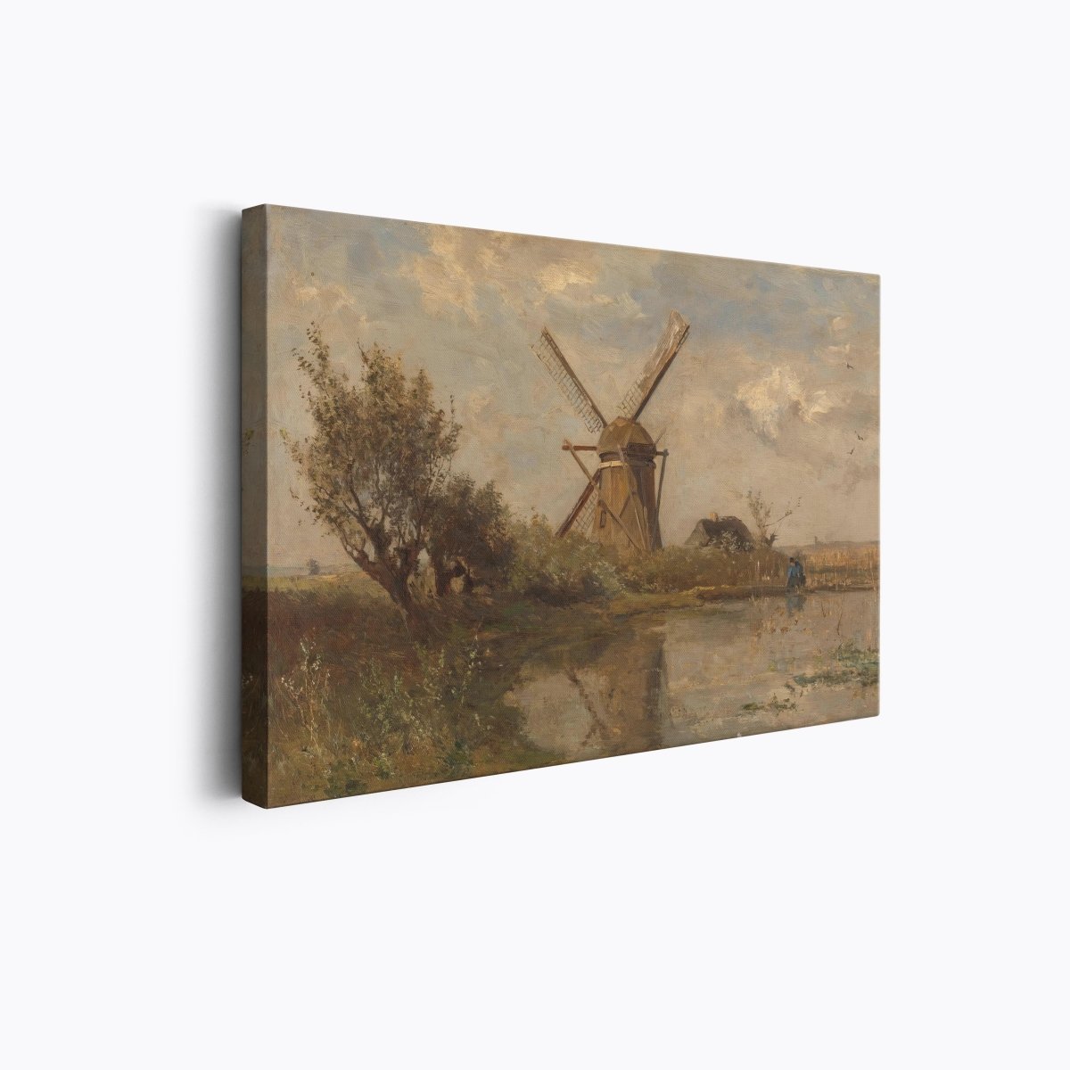 Mill on a Lake | Paul Gabriël | Ave Legato Art Prints