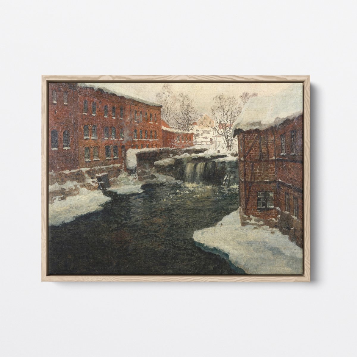 Mill Scene | Frits Thaulow | Ave Legato Art Prints