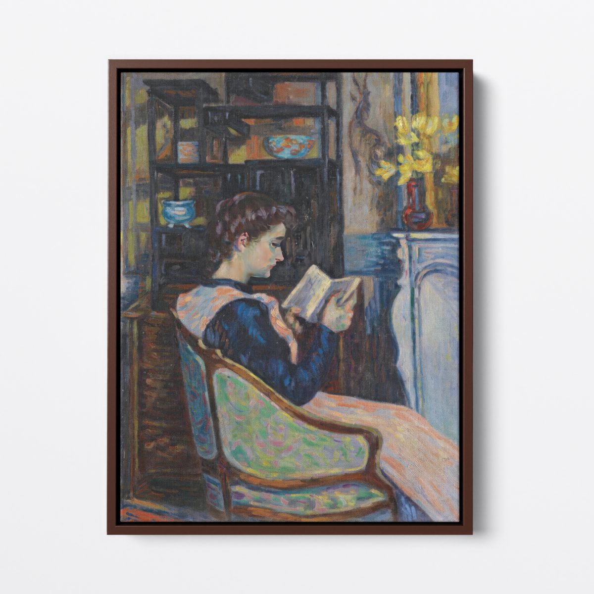 Miss Guillaumin Reading | Armand Guillaumin | Ave Legato Art Prints