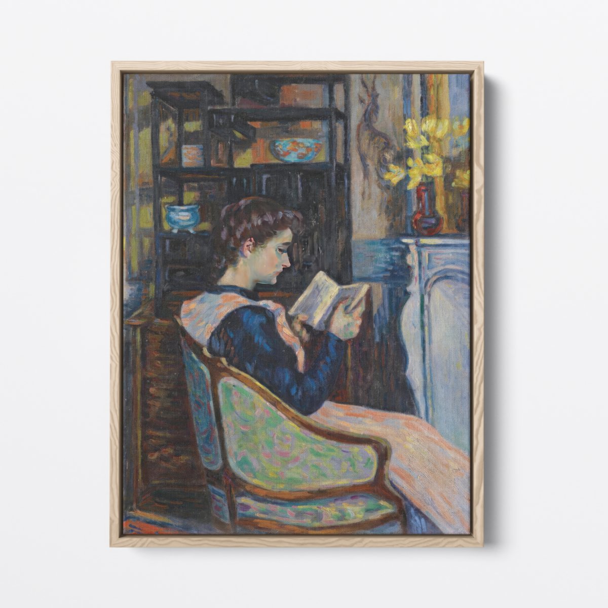 Miss Guillaumin Reading | Armand Guillaumin | Ave Legato Art Prints