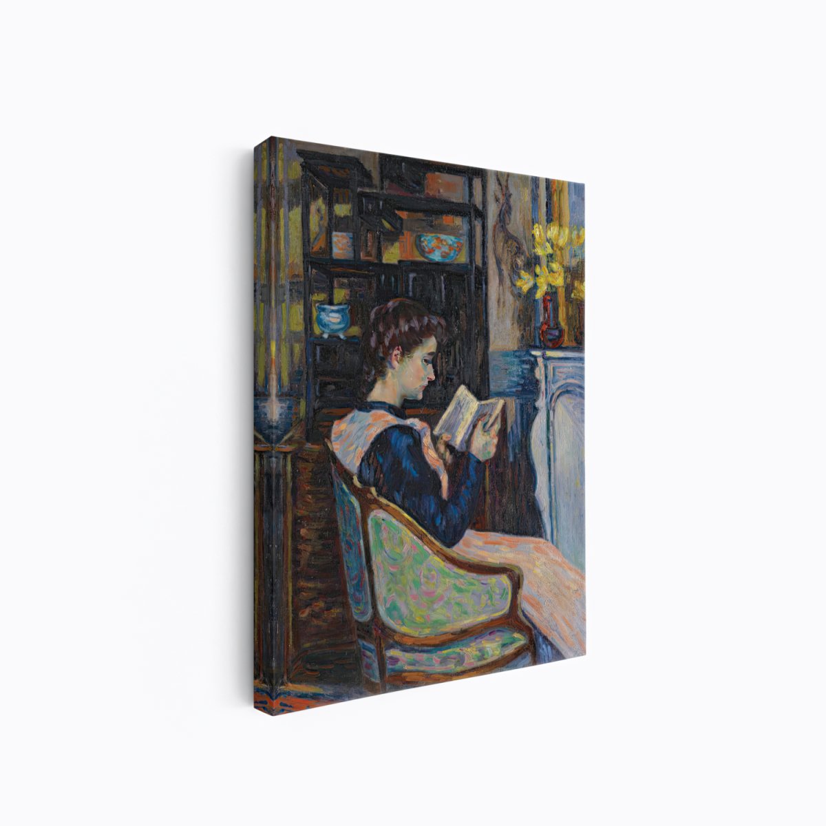 Miss Guillaumin Reading | Armand Guillaumin | Ave Legato Art Prints