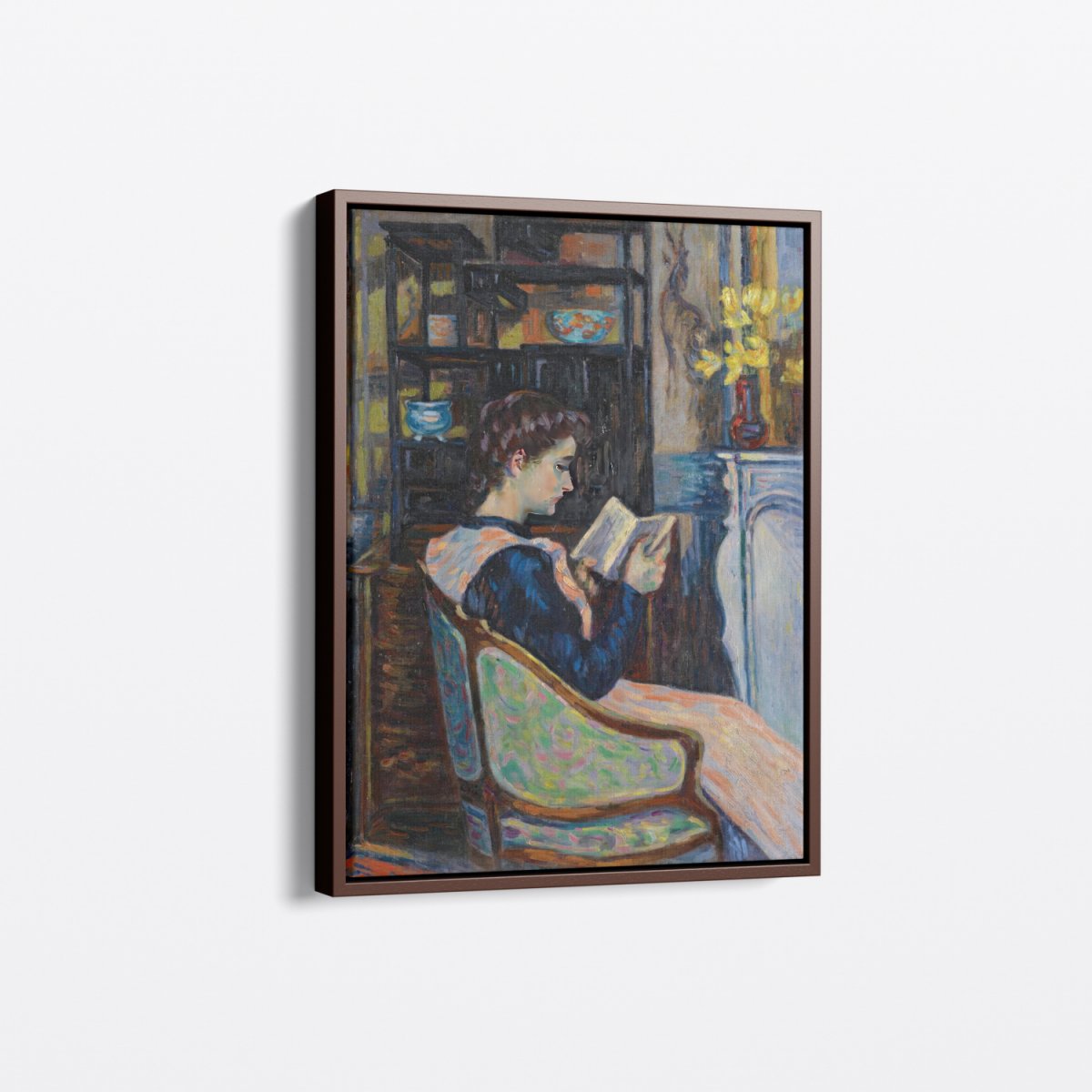 Miss Guillaumin Reading | Armand Guillaumin | Ave Legato Art Prints