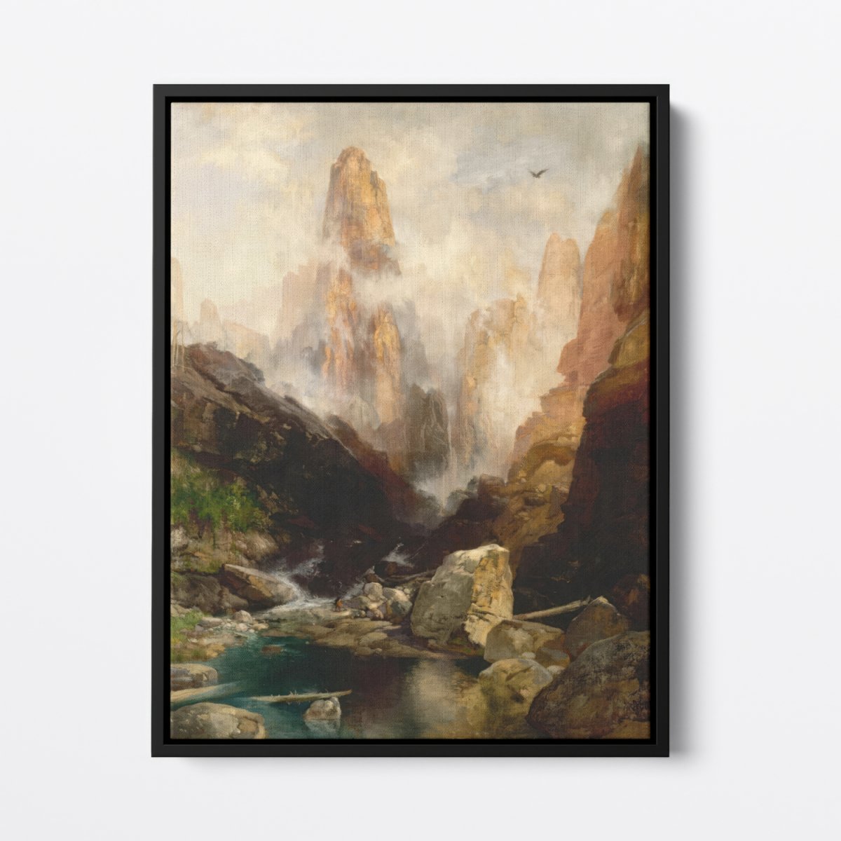 Mist in Kanab Canyon, Utah | Thomas Moran | Ave Legato Art Prints