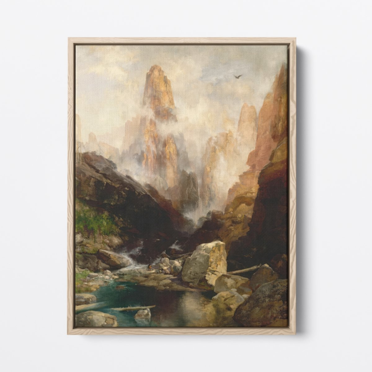 Mist in Kanab Canyon, Utah | Thomas Moran | Ave Legato Art Prints