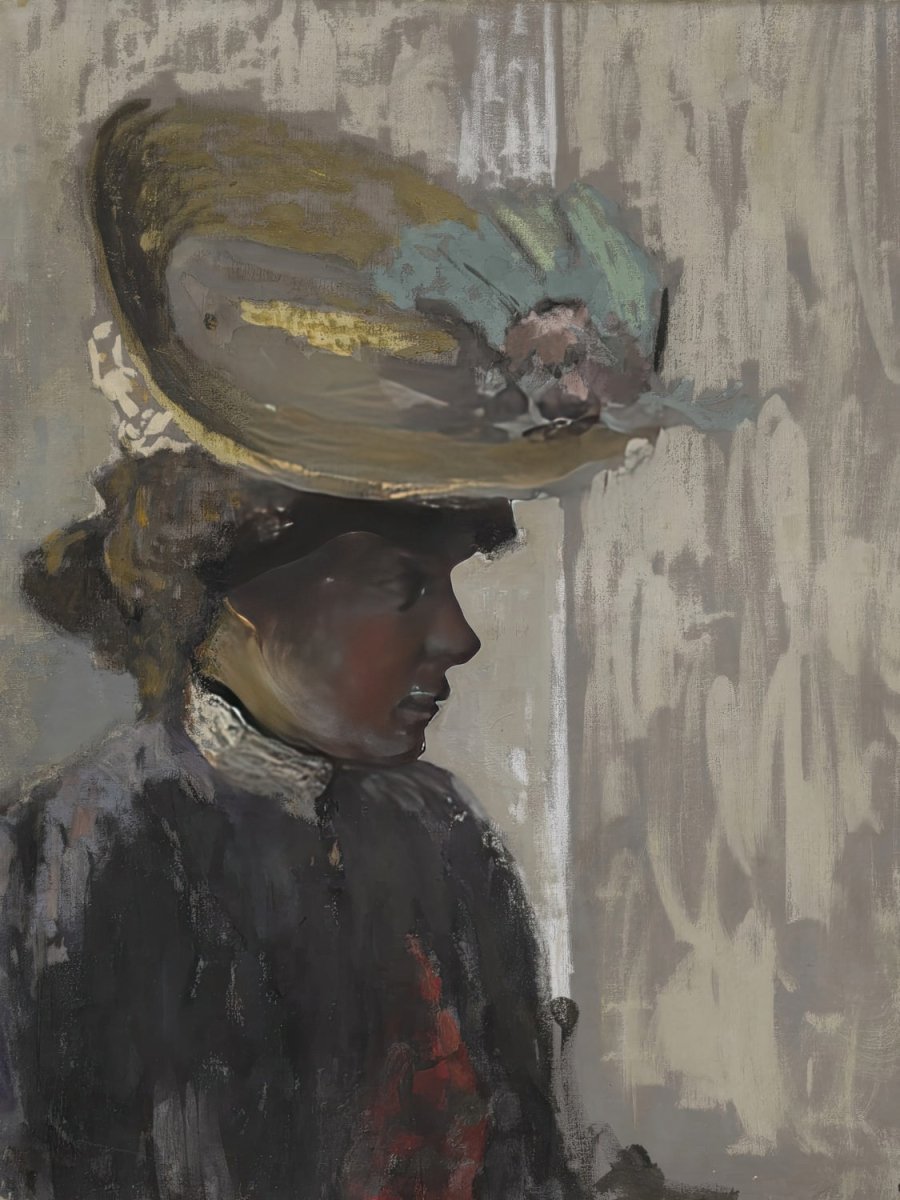 Model in a Large Hat | Édouard Vuillard | Ave Legato Art Prints